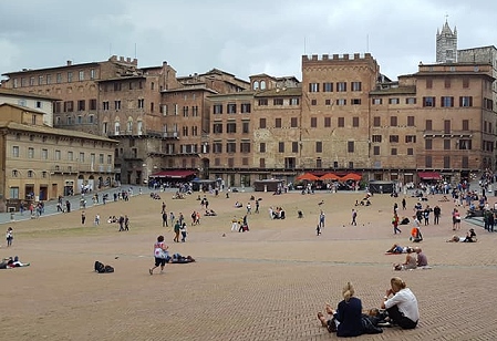 Siena, Toskana, Piazza del Campo